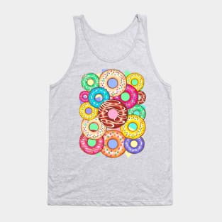 Donuts Punchy Pastel flavours Tank Top